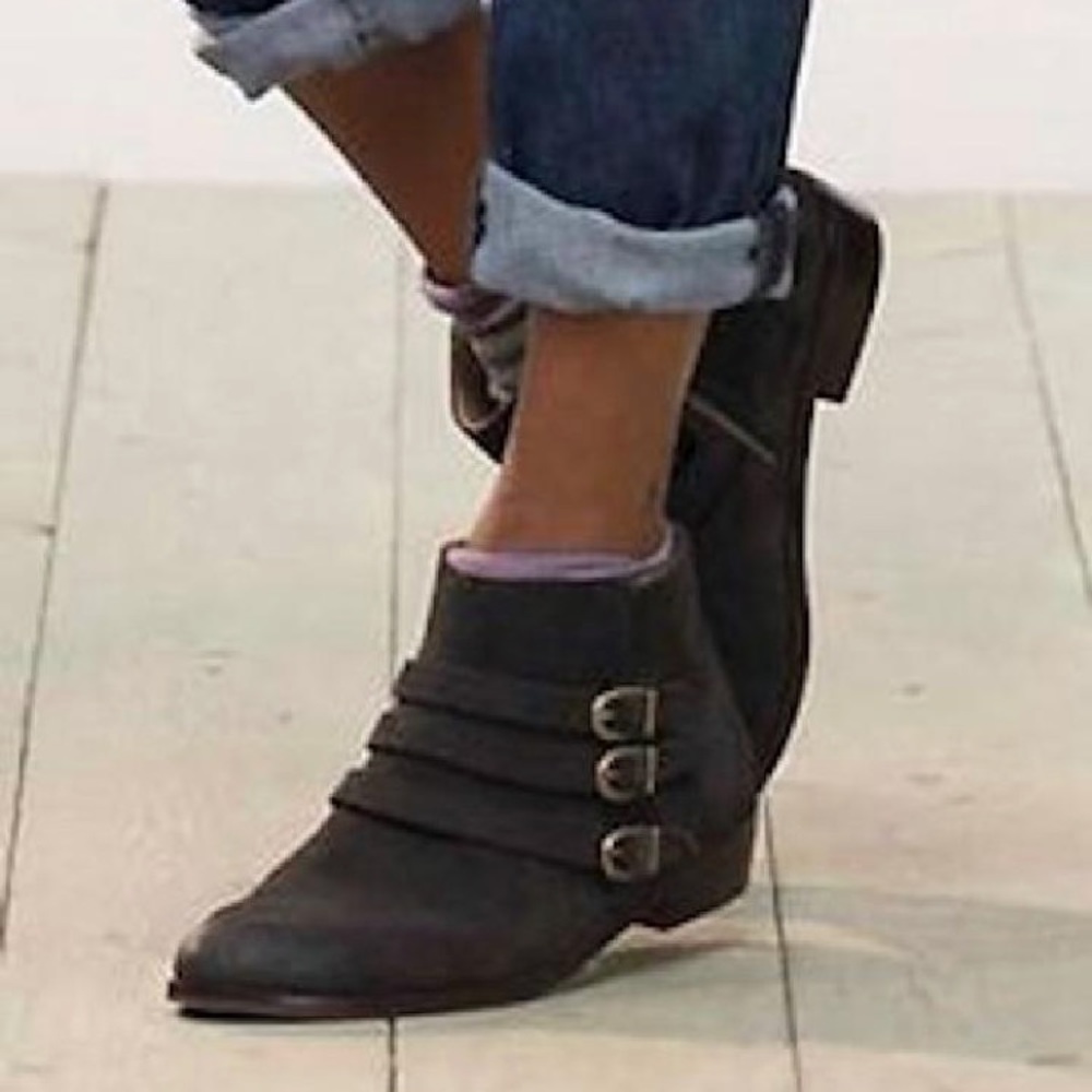 Brown Ankle Booties